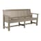Highwood Usa 6ft Commercial Grade Garden Bench Outdoor Furniture for Patio, Yard and Garden CM-BENSQ62-WBR - alternate 1